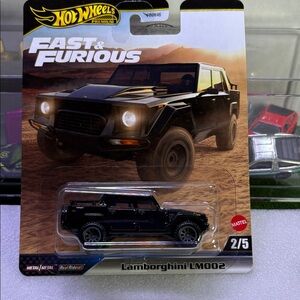 Hot Wheels Fast & Furious Lamborghini LM002 - Black